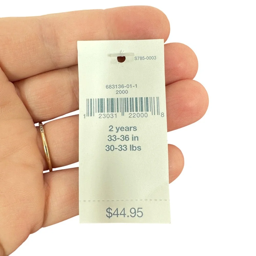 Baby Gap Toddler Boys Red Deer Cardigan Sweater Size 2 Years Holiday Fair Isle - Picture 5 of 9